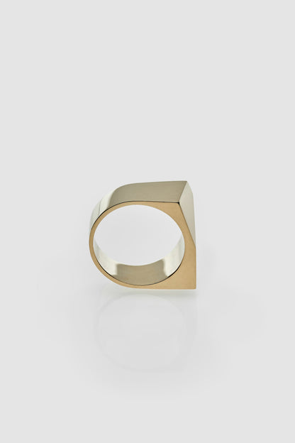 Bague Oscar - Plaqué or