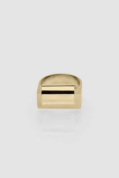 Bague Rietveld - Plaqué or