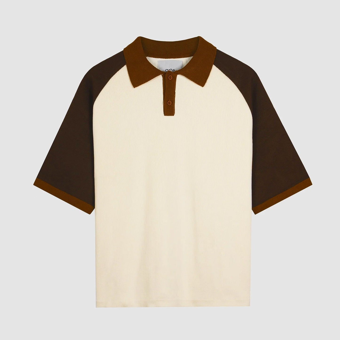 Baseball Knit - Crème/Marron