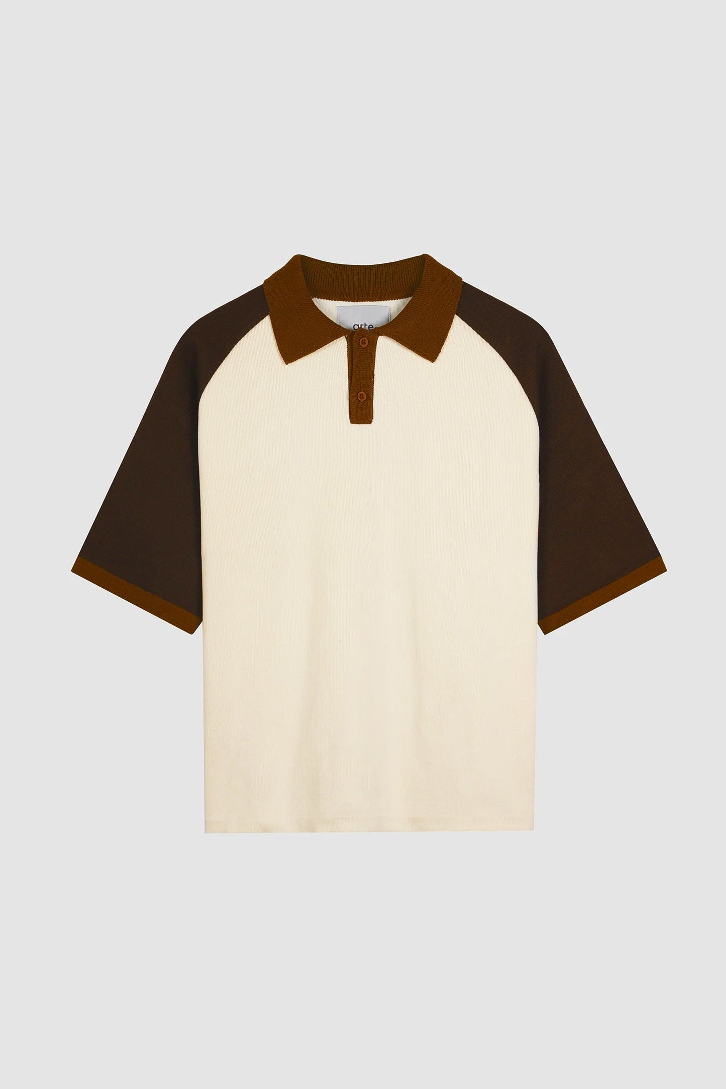 Baseball Knit - Crème/Marron