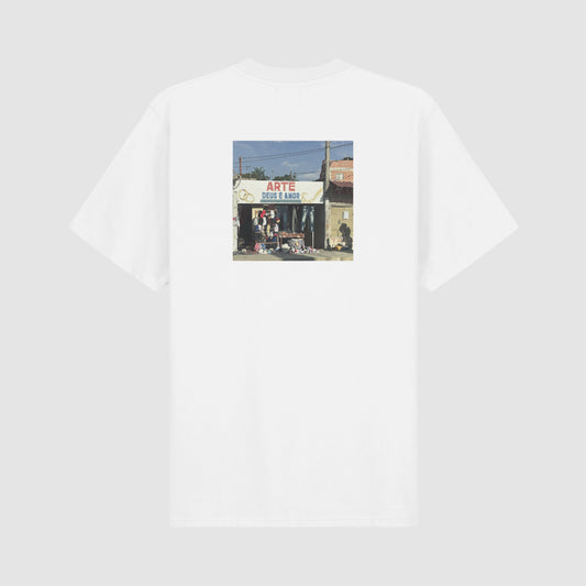 T-shirt Photoprint - Blanc